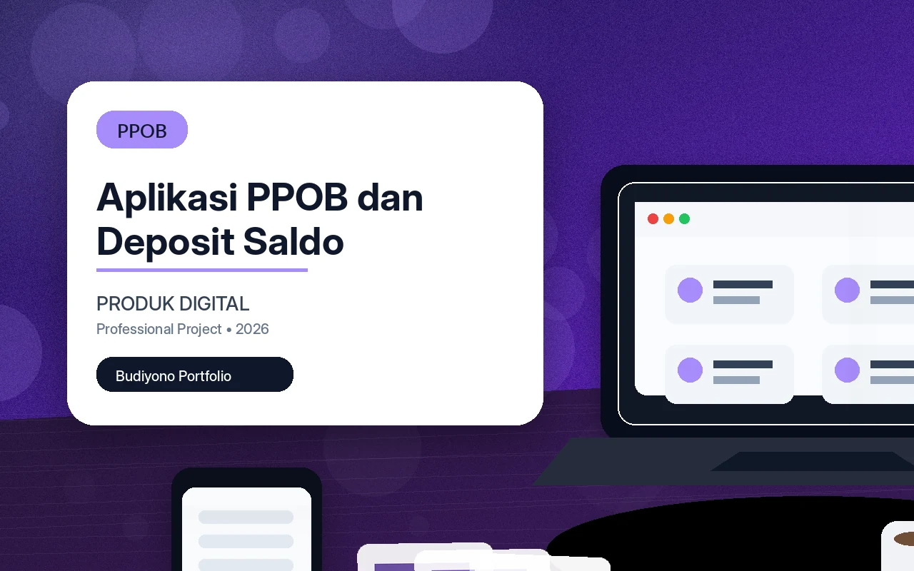 Aplikasi PPOB dan Deposit Saldo