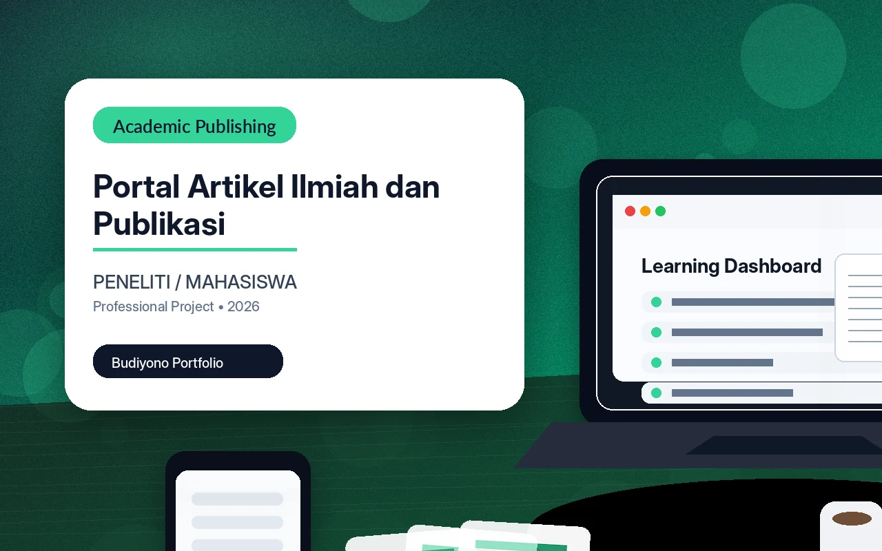 Portal Artikel Ilmiah dan Publikasi